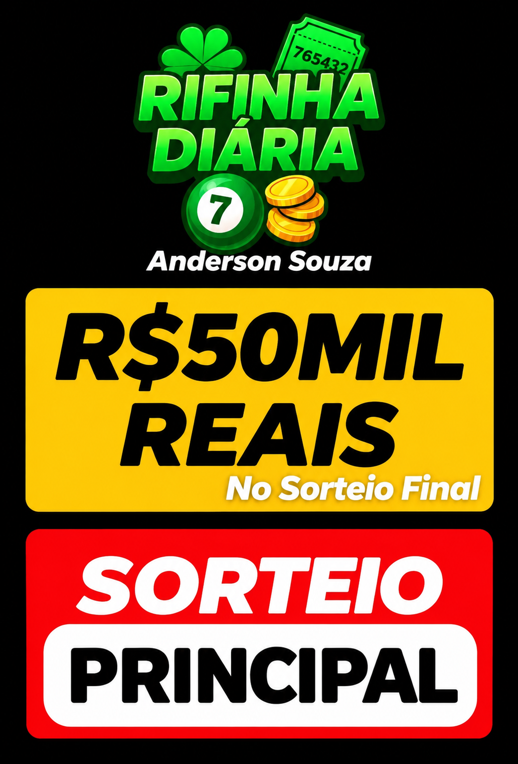 73° EDIÇÃO R$100 MIL REAIS NO PIX